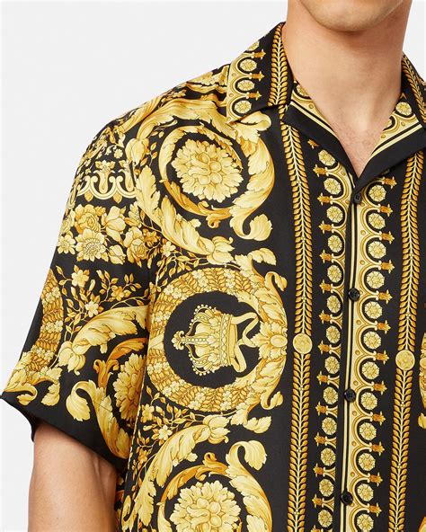 versace uomo camicia|Altro.